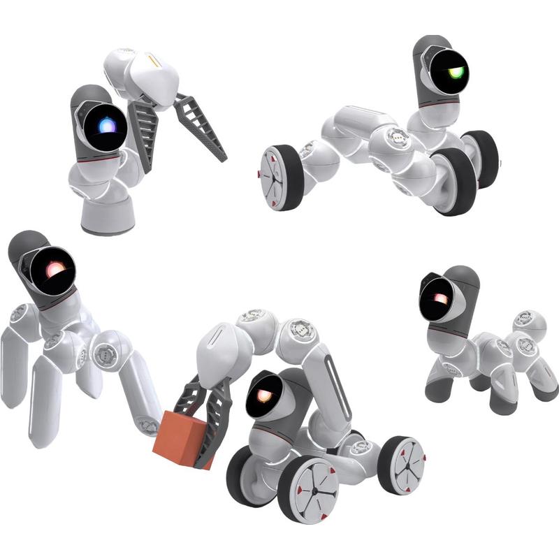 Clicbot. Робот конструктор CLICBOT - комплект Starter. Модульный робот CLICBOT. Робот макер. Игроленд конструктор робототехника робот радиоуправляемый.