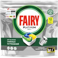 Капсулы для посудомоечных машин Fairy Platinum All in One (12 штук в   упаковке)