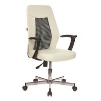 Кресло офисное easy chair 304 черное ткань сетка металл комус