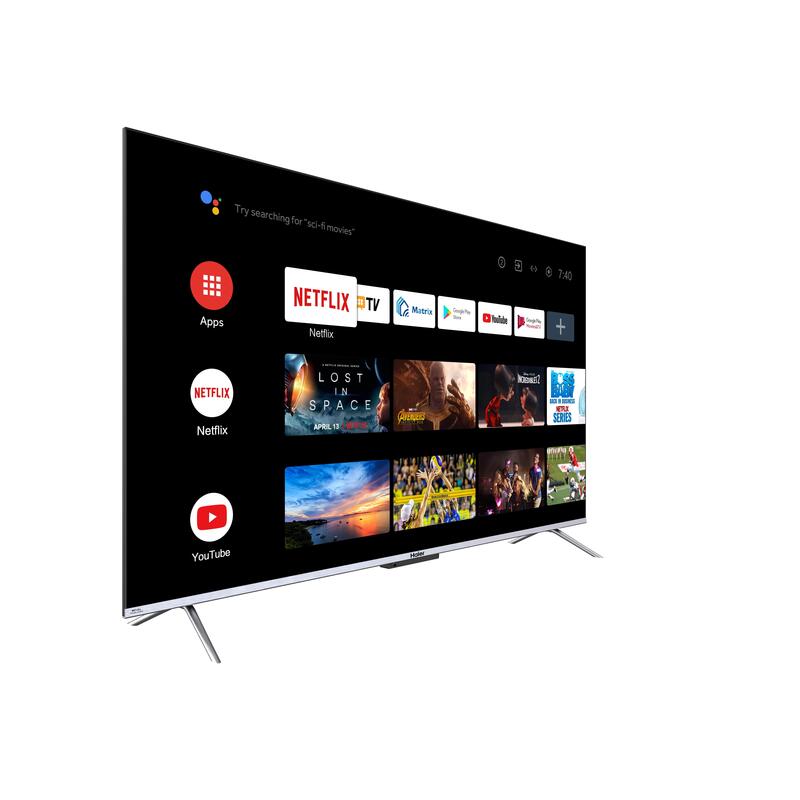 Haier 75 smart tv