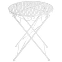 Стол складной TetChair Secret De Maison Patio (белый, 600х600х700 мм)
