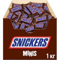 Шоколадные батончики Snickers Minis 1 кг
