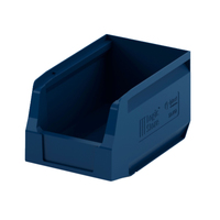Ящик (лоток) универсальный полипропиленовый I Plast Logic Store  250x150x130 мм синий ударопрочный морозостойкий