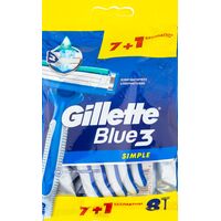 Бритва одноразовая Gillette Blue Simple 3 (8 штук в упаковке)