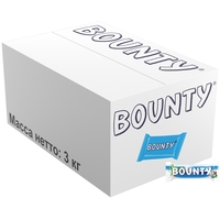 Шоколадные батончики Bounty 3 кг