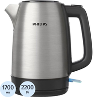 Чайник электрический Philips HD9350/90 серебристый