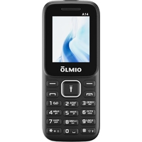 Мобильный телефон Olmio A14 чёрный (48142)