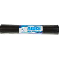 Мешки для мусора Green Pack 240 л черные (ПВД 80 мкм, 10 штук)
