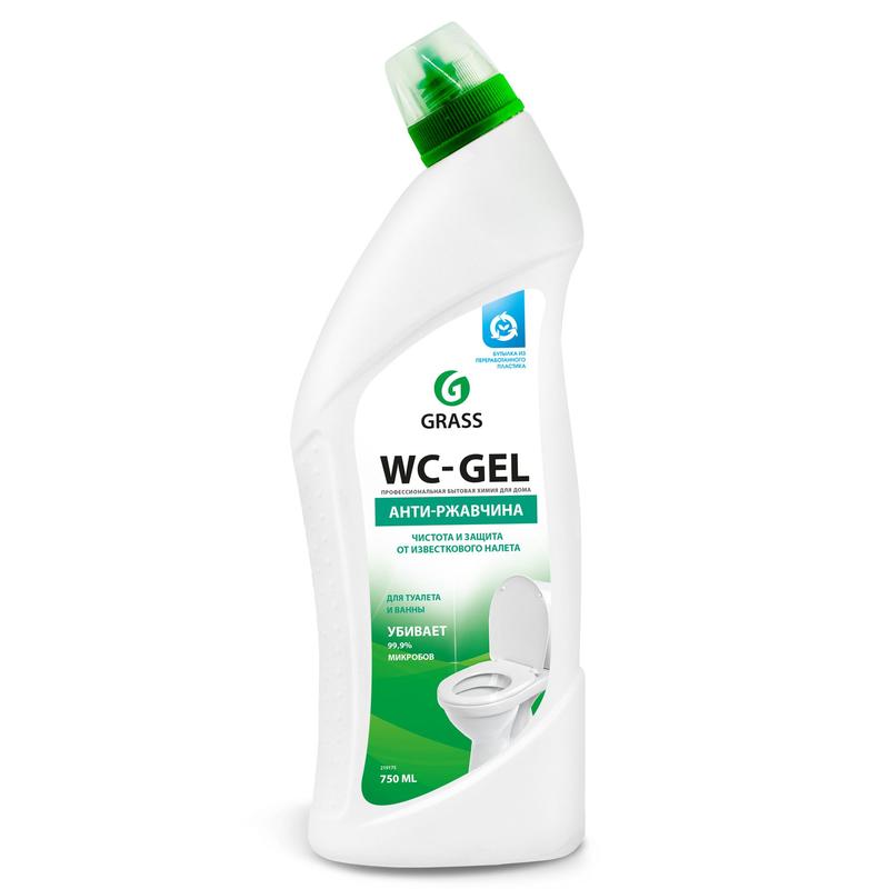 Средство для сантехники Grass WC-Gel 750 мл – выгодная цена – купить товар Средство для сантехники Grass WC-Gel 750 мл в интернет-магазине Комус