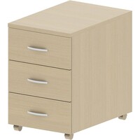 Тумба подкатная Рондо 05T081 (береза, 406х501х606 мм, 3 ящика)