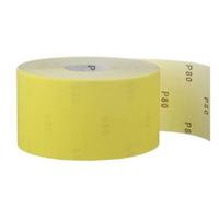 Бумага наждачная желтая в рулоне 115 мм х 5 м  P80 ABRAforce (500024529)