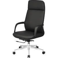 Кресло для руководителя Easy Chair 592 TPU чёрное (экокожа,  алюминий)