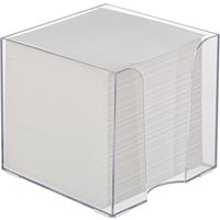 Блок для записей 90x90x90 мм в боксе белый Attache (плотность 65 г/кв.м)