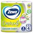 Бумага туалетная Zewa Deluxe 3-слойная белая с ароматом ромашки (4 рулона в упаковке) – выгодная цена – купить товар Бумага туалетная Zewa Deluxe 3-слойная белая с ароматом ромашки (4 рулона в упаковке) в интернет-магазине Комус