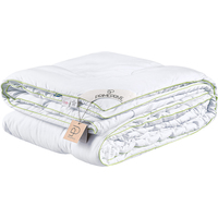 Одеяло 2-спальное Prime Prive Bamboo 172x205 см стёганое с кантом белое