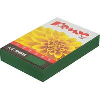 Бумага цветная для печати Комус Color изумруд интенсив (А4, 80 г/кв.м, 500 листов)
