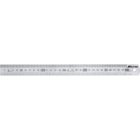 Линейка измерительная Micron 300 мм металлическая (34311)