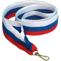 Лента для медалей V2-W/BL/R РФ 2.2 см Триколор (364350)