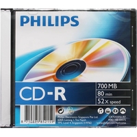 Диск CD-R Philips 700 МБ 52x slim CR7D5SF01/97