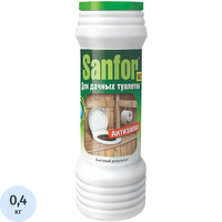 Средство для дачных туалетов Sanfor Антизапах 400 г