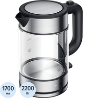 Чайник электрический Xiaomi Electric Glass Kettle серебристый
