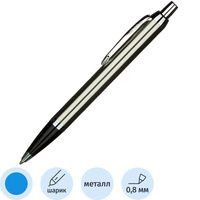 Уценка. Ручка шариковая Parker IM Stainless Steel цвет чернил синий,  цвет  корпуса серебристый (артикул производителя 2143631)