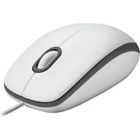 Мышь проводная Logitech 910-006764 белая