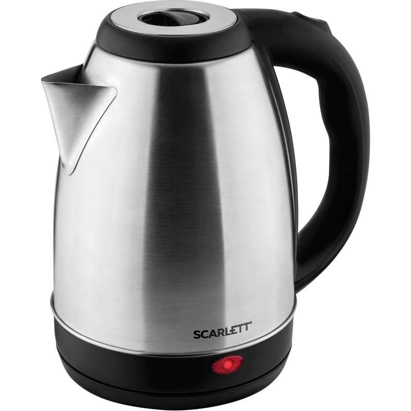 Чайник Scarlett SC-EK21S51 серебристый – выгодная цена – купить товар Чайник Scarlett SC-EK21S51 серебристый в интернет-магазине Комус