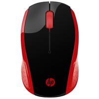 Мышь компьютерная HP 200 Emprs Red Wireless Mouse черно-красная (2HU82AA)