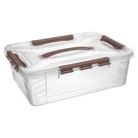 Контейнер Grand Box с крышкой с замками и ручкой 390x290x124 мм 10  литров