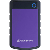 Внешний жесткий диск HDD (накопитель) Transcend StoreJet 25H3 2 ТБ USB  3.0 (TS2TSJ25H3P)