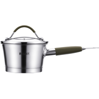 Ковш Regent inox Linea Oliva 1.2 л нержавеющая сталь с крышкой