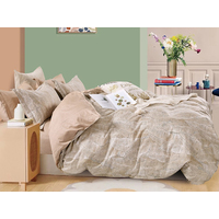 Комплект постельного белья Cleo Satin de Luxe 2-спальное сатин 70x70 см  (20/0098-SK)
