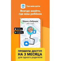Сертификат Где мои дети на 3 месяца (KIDS_3)
