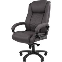 Кресло для руководителя Комус Мебель Easy Chair 691 серое (ткань,  пластик)