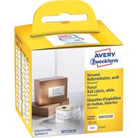 Этикетки Avery Zweckform AS0722430 для принтера этикеток Dymo (54 мм х  101  мм, цвет ленты белый, шрифт черный)