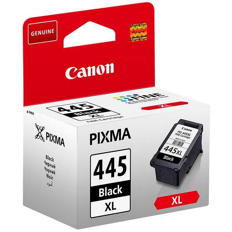 Картридж струйный Canon PG-445XL 8282B001 черный – купить картридж Canon PG-445XL 8282B001 оригинальный по выгодной цене в интернет-магазине Комус