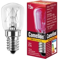 Лампа накаливания Camelion 15 Вт E14 S 2700 К 105 Лм (12116)