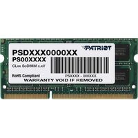 Оперативная память Patriot Memory 8 ГБ PSD38G1600L2S (SO-DIMM DDR3)