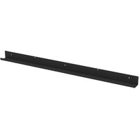 Кабель-канал горизонтальный AК6-80 black (чёрный муар, 500x70x70 мм)