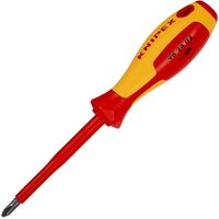 Отвёртка Knipex PH2 крестовая 100 мм диэлектрическая (KN-982402)