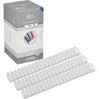 Пружины для переплета пластиковые ProfiOffice 45 мм белые (50 штук в  упаковке)