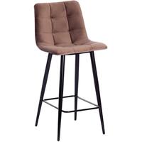 Стул барный TetChair Chilly коричневый (ткань)