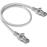 Патч-корд витая пара ExeGate UTP-RJ45-RJ45-5e-1M-GY 5e 1 м