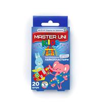 Набор пластырей Master Uni Детский (20 штук в упаковке)