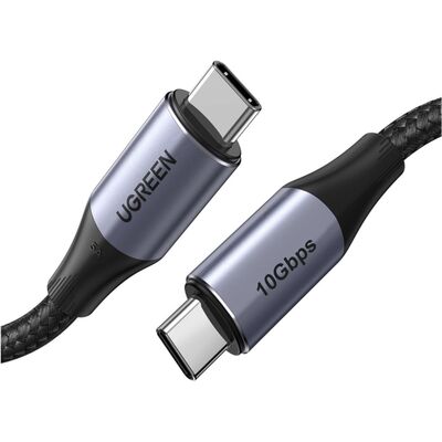 Кабель Ugreen USB Type-C - USB Type-C 1 м (80150) – купить по выгодной цене в интернет-магазине | 1602473