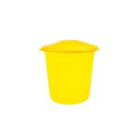 Ведро для медицинских отходов СЗПИ класса Б желтое 50 л (5 штук в упаковке)