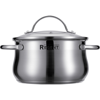 Кастрюля Regent inox Linea Monica 3.3 л нержавеющая сталь с крышкой