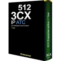 Программное обеспечение 3CX Enterprise 512SC электронная лицензия на 12  месяцев (3CXPSPROFENTSPLA12M512)