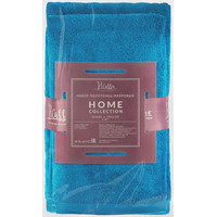 Набор полотенец махровых Home Collection 2 штуки 50x80/70х130 см 600  г/кв.м синий